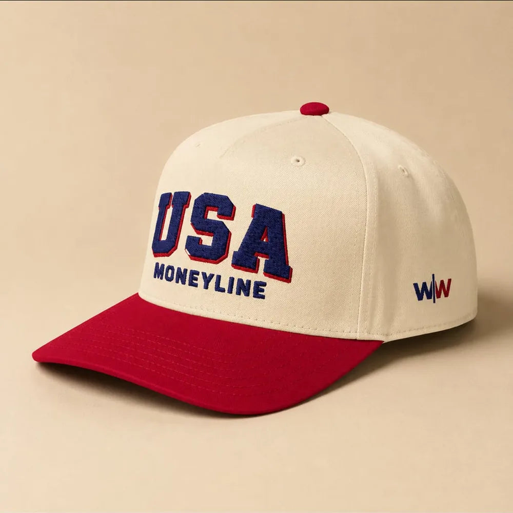 USA Trucker Hat - Red