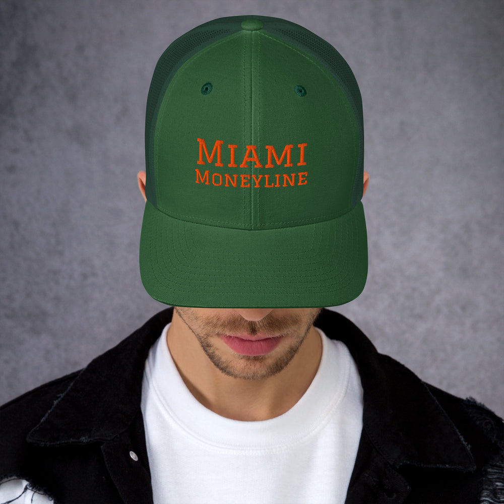 Miami Moneyline Trucker Hat