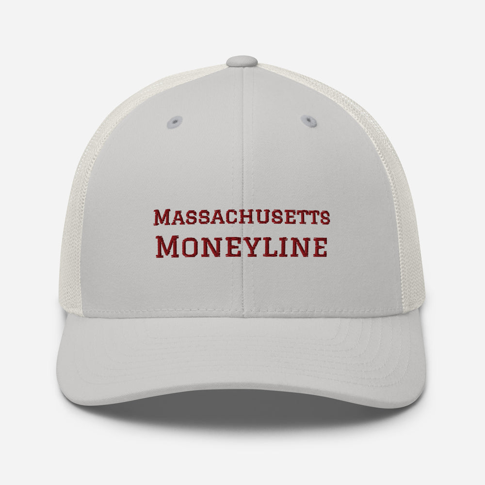 Massachusetts Moneyline Trucker Hat