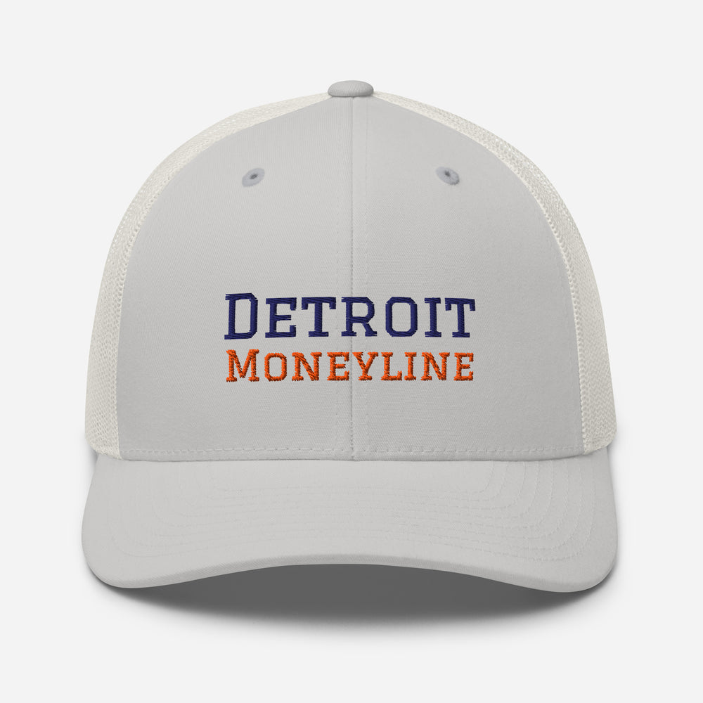 Detroit Moneyline Trucker Hat